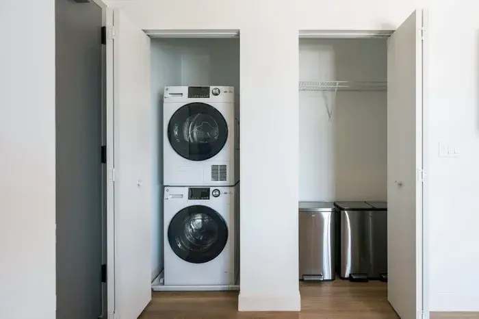 In-unit washer and dryer at Post Chicago Apartments - Co-living apartments in Chicago