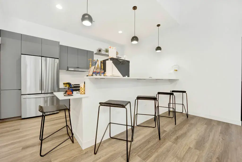 Community lounge at Post Chicago Apartments - Co-living apartments in Chicago