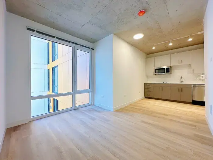 Studio apartment at Post Chicago.