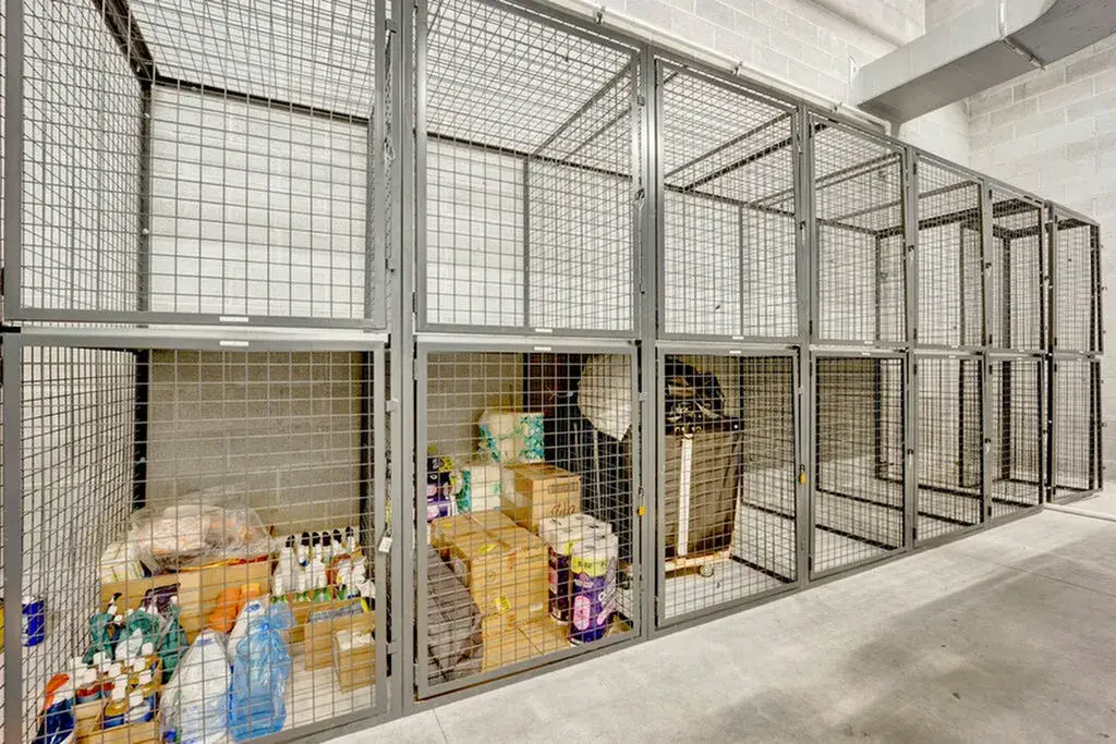 Storage room at Post Chicago - Lincoln Park furnished apartments