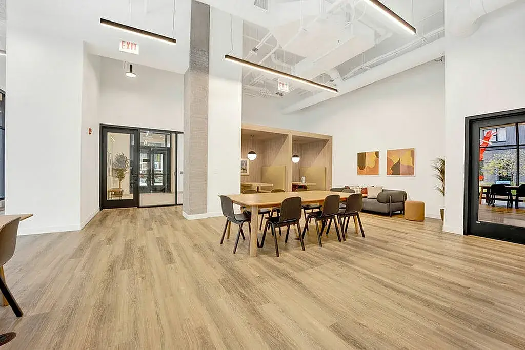 Work space at Post Chicago - Lincoln Park furnished apartments